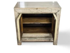 Dressoir 2 deur uniek bloem beschilderd