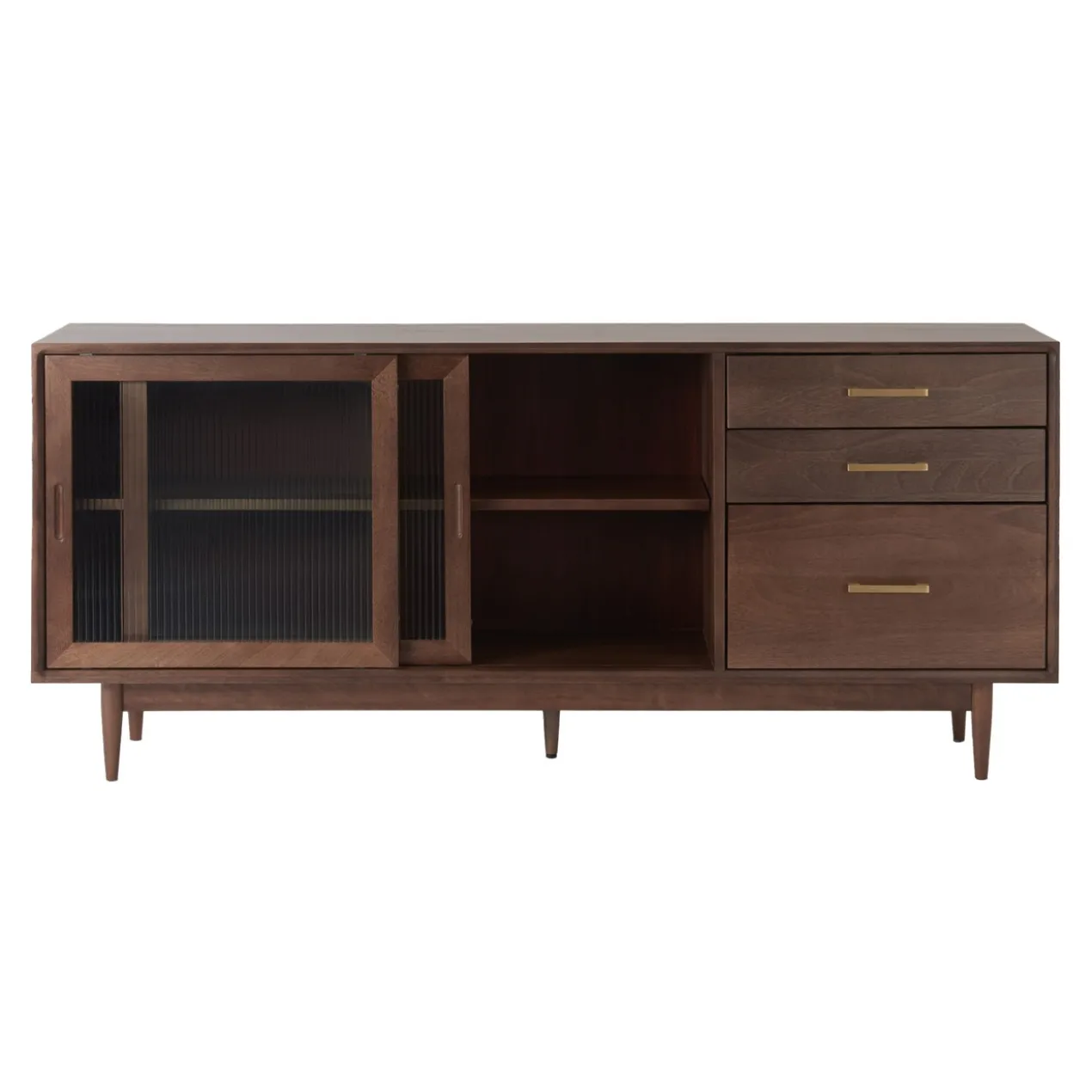 Dressoir Dizzy walnoot 180 cm