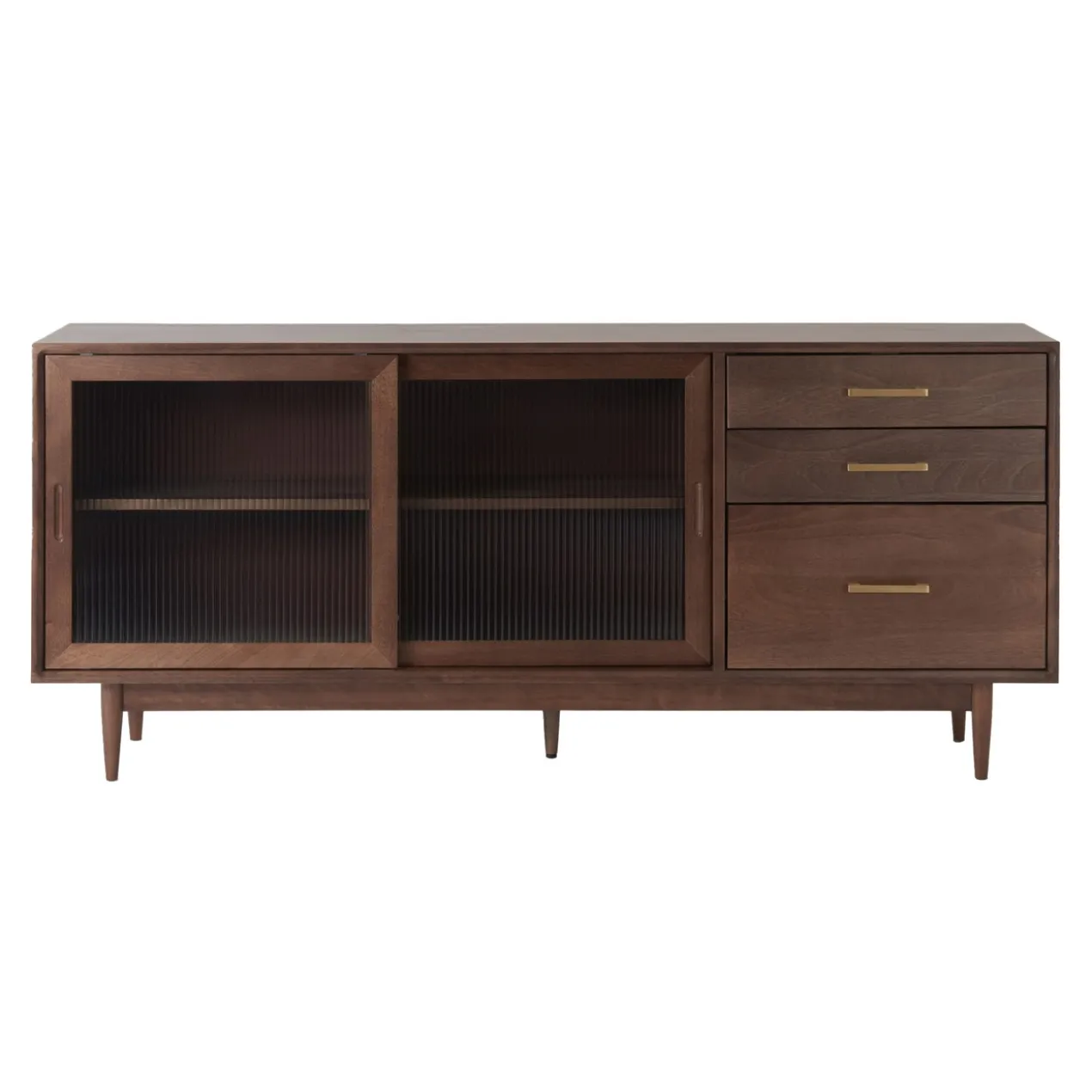 Dressoir Dizzy walnoot 180 cm
