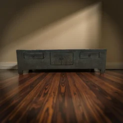 Dressoir donkergroen 2deur 2la uniek