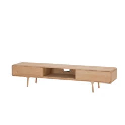 Dressoir Fawn lowboard eiken - 2 lades