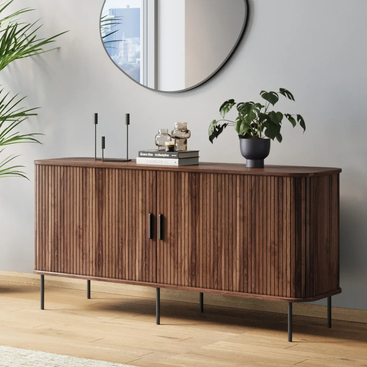 Dressoir Festa walnoot 160 cm