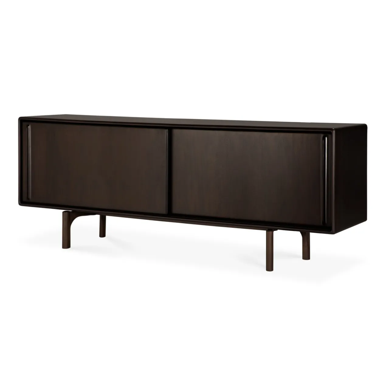 Dressoir Flow - mahonie rose bruin - 224 cm