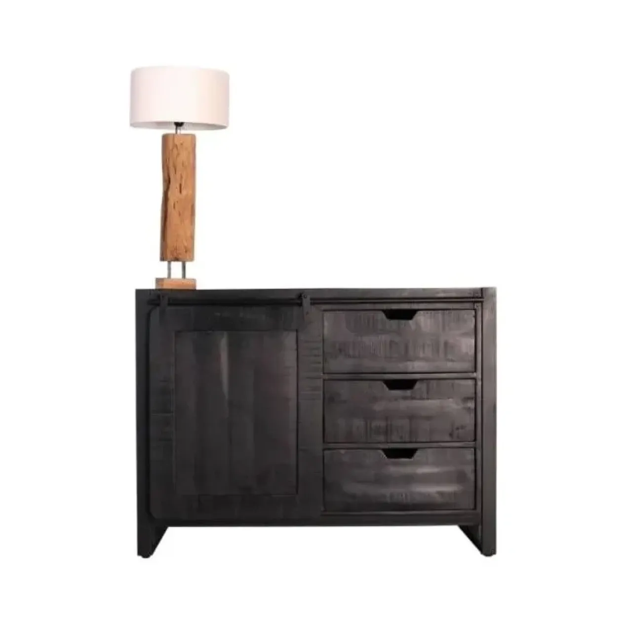 Dressoir Goa 120 cm - Zwart
