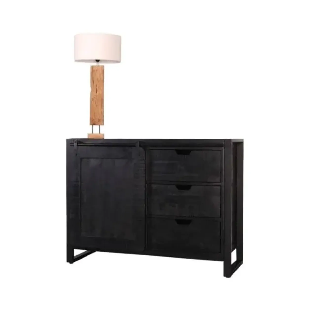 Dressoir Goa 120 cm - Zwart