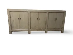Dressoir grijs 6 deuren lak uniek Dressoir grijs 6 deur lak uniek