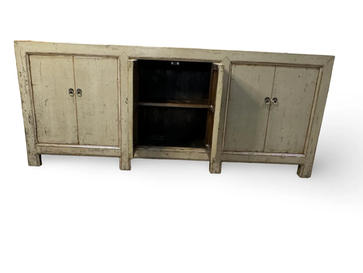 Dressoir grijs 6 deuren lak uniek Dressoir grijs 6 deur lak uniek