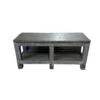 Dressoir grijs met authentieke nagelrand