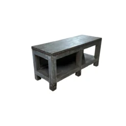 Dressoir grijs met authentieke nagelrand