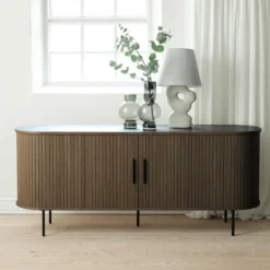 Dressoir Lenn hout Gerookt eiken