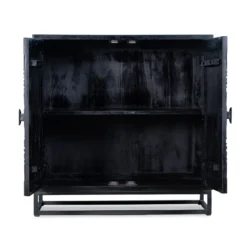 Dressoir Morada 90 cm zwart