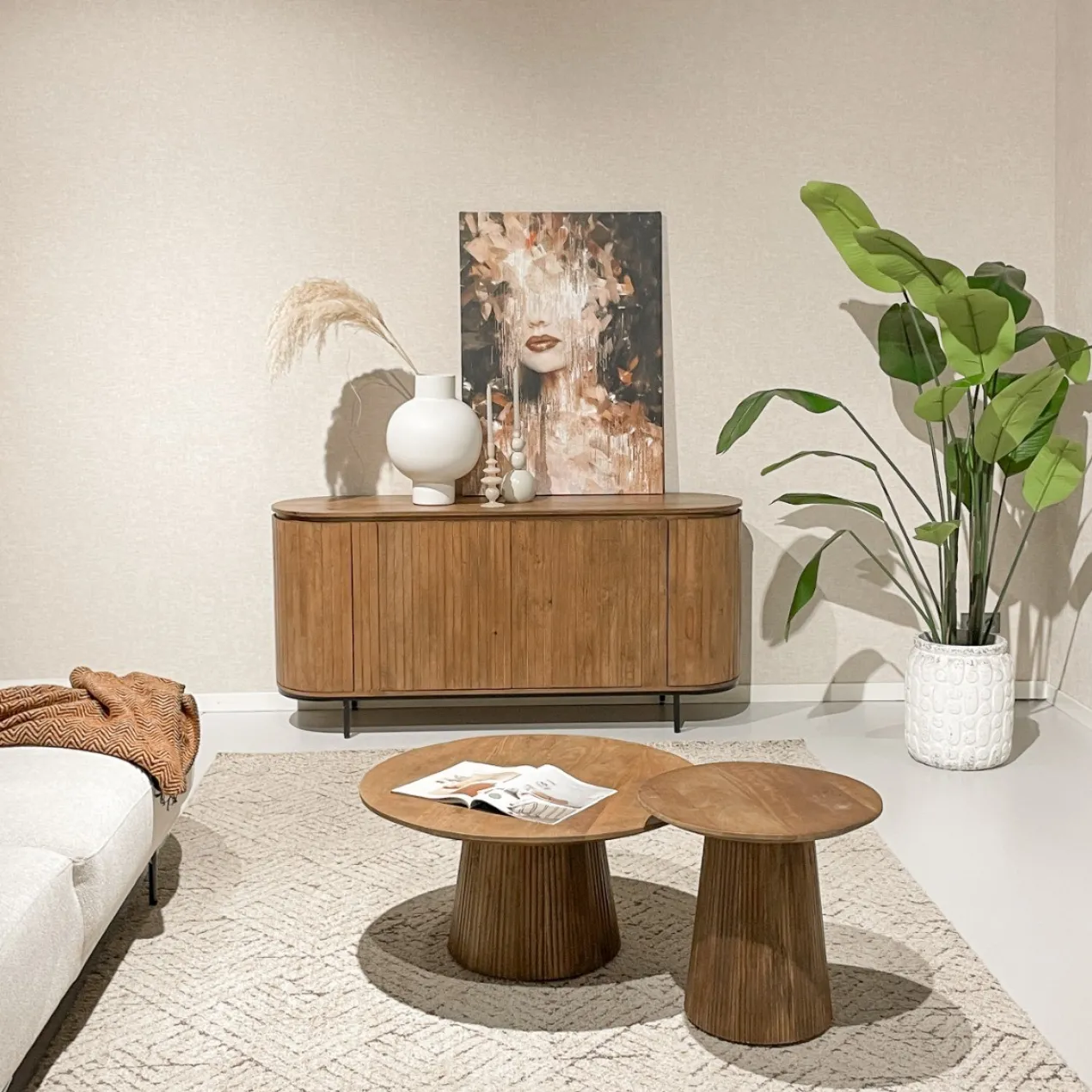 Dressoir Nairo 170 cm naturel