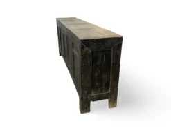 Dressoir naturel zwart 5 deur uniek