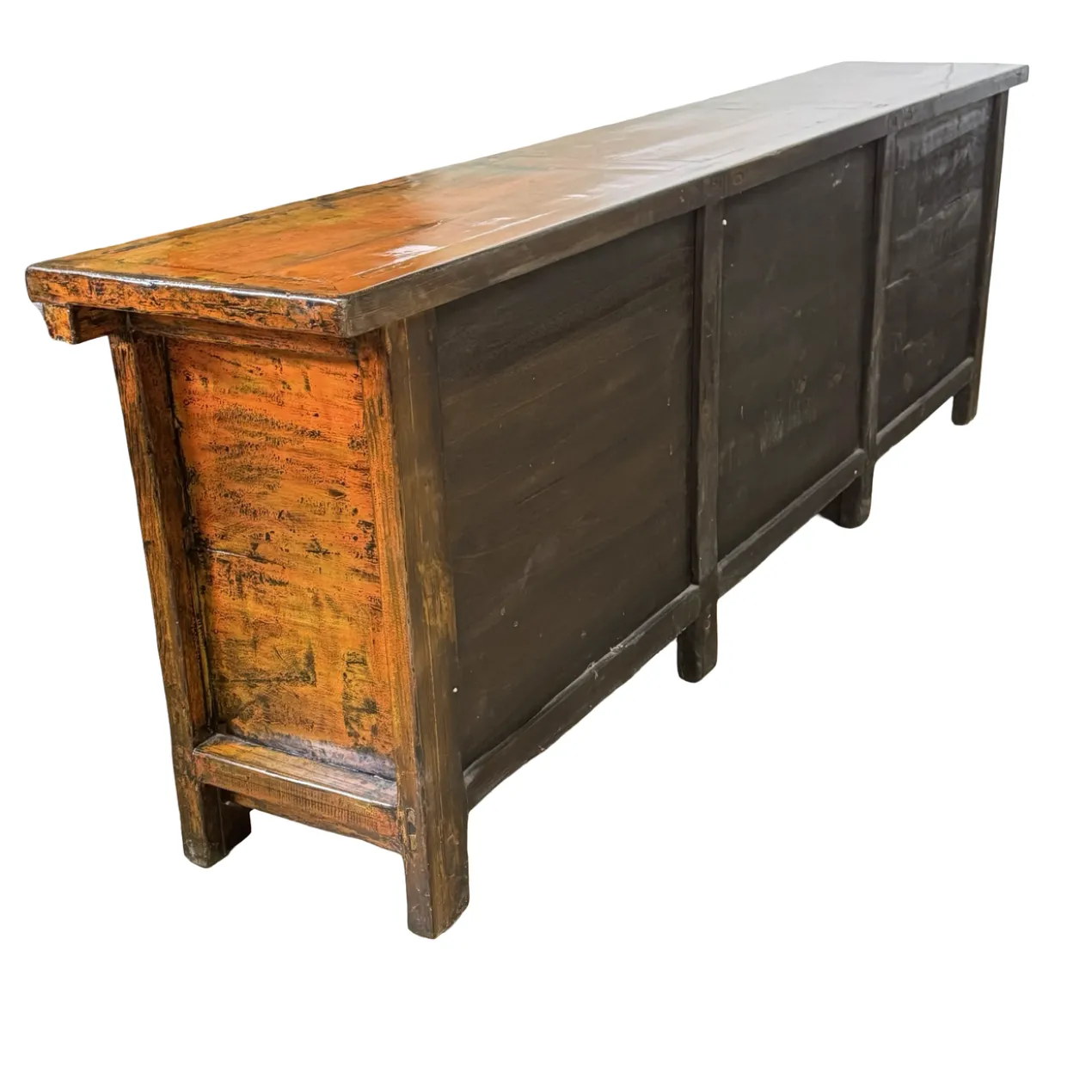 Dressoir oranje uniek lak