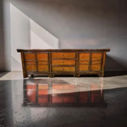 Dressoir oranje uniek lak