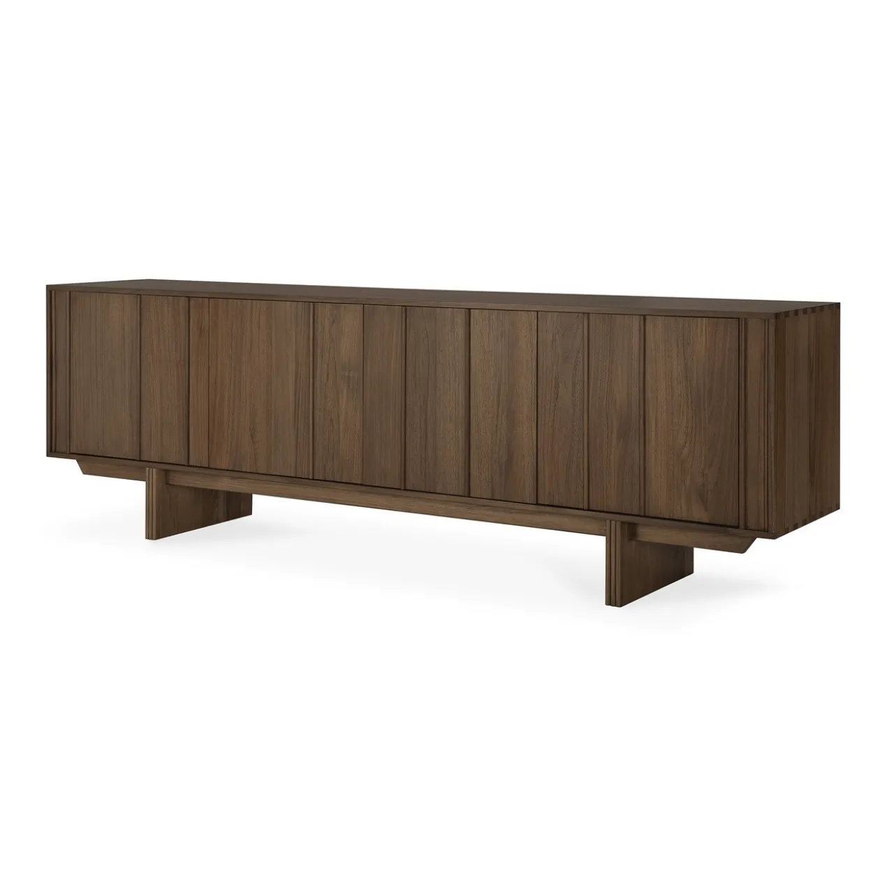 Dressoir Pillar teak wild brown 220 cm