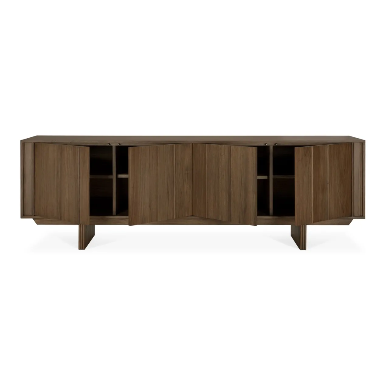 Dressoir Pillar teak wild brown 220 cm