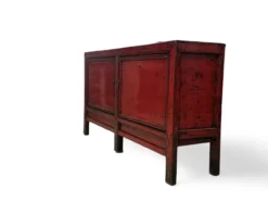 Dressoir rood 2-deurs lak unieke Dressoir rood 2deur lak unieke