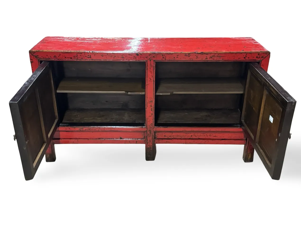 Dressoir rood 2-deurs lak unieke Dressoir rood 2deur lak unieke