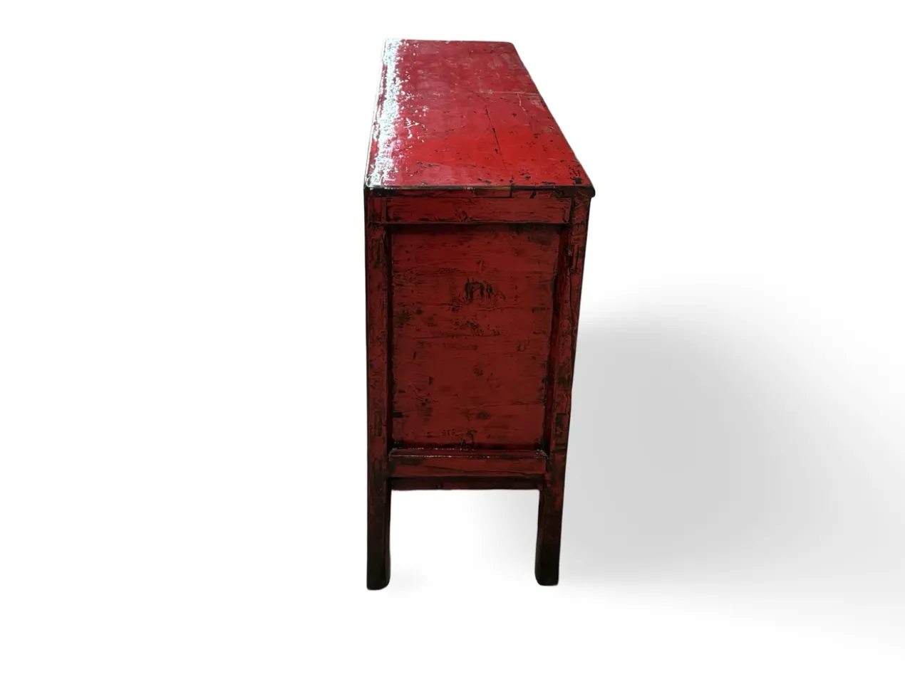 Dressoir rood 2-deurs lak unieke Dressoir rood 2deur lak unieke