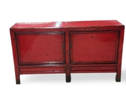 Dressoir rood 2-deurs lak unieke Dressoir rood 2deur lak unieke