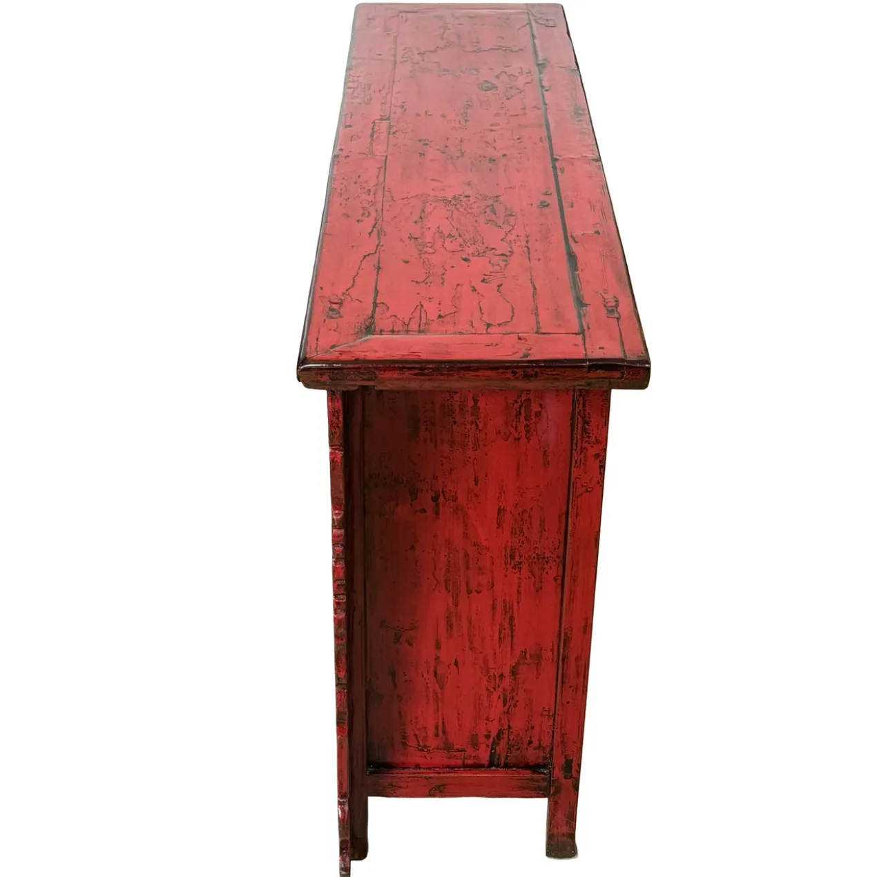 Dressoir rood Shanxi uniek
