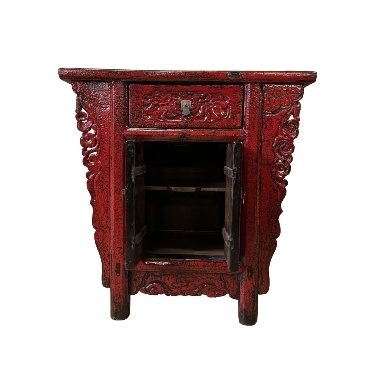 Dressoir Shanxi 2deur 1la rood