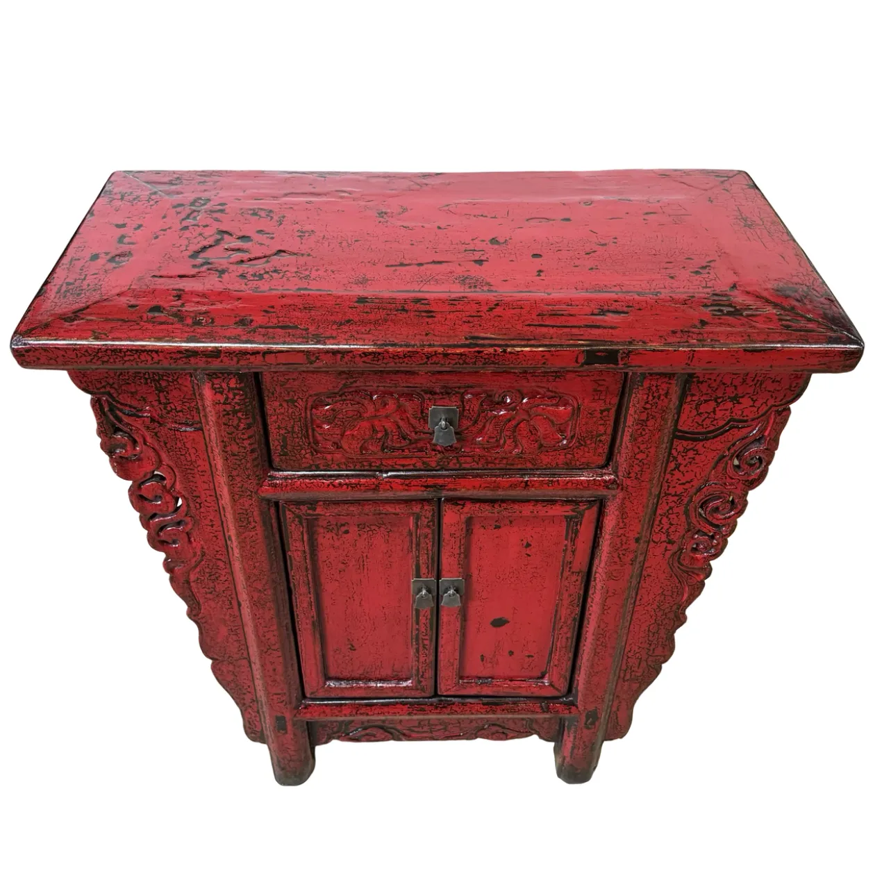 Dressoir Shanxi 2deur 1la rood
