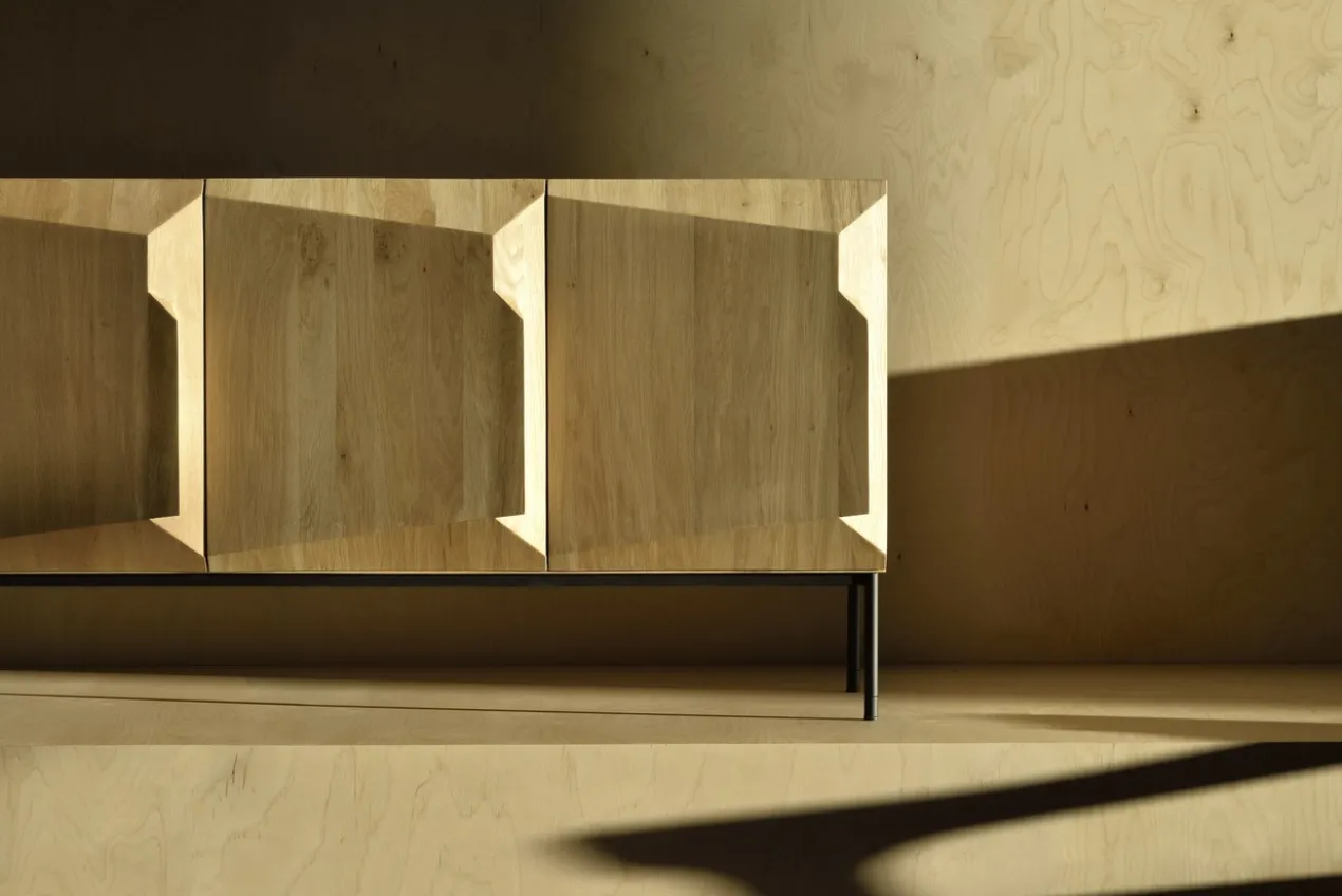 Dressoir Stairs - eiken - 150 cm