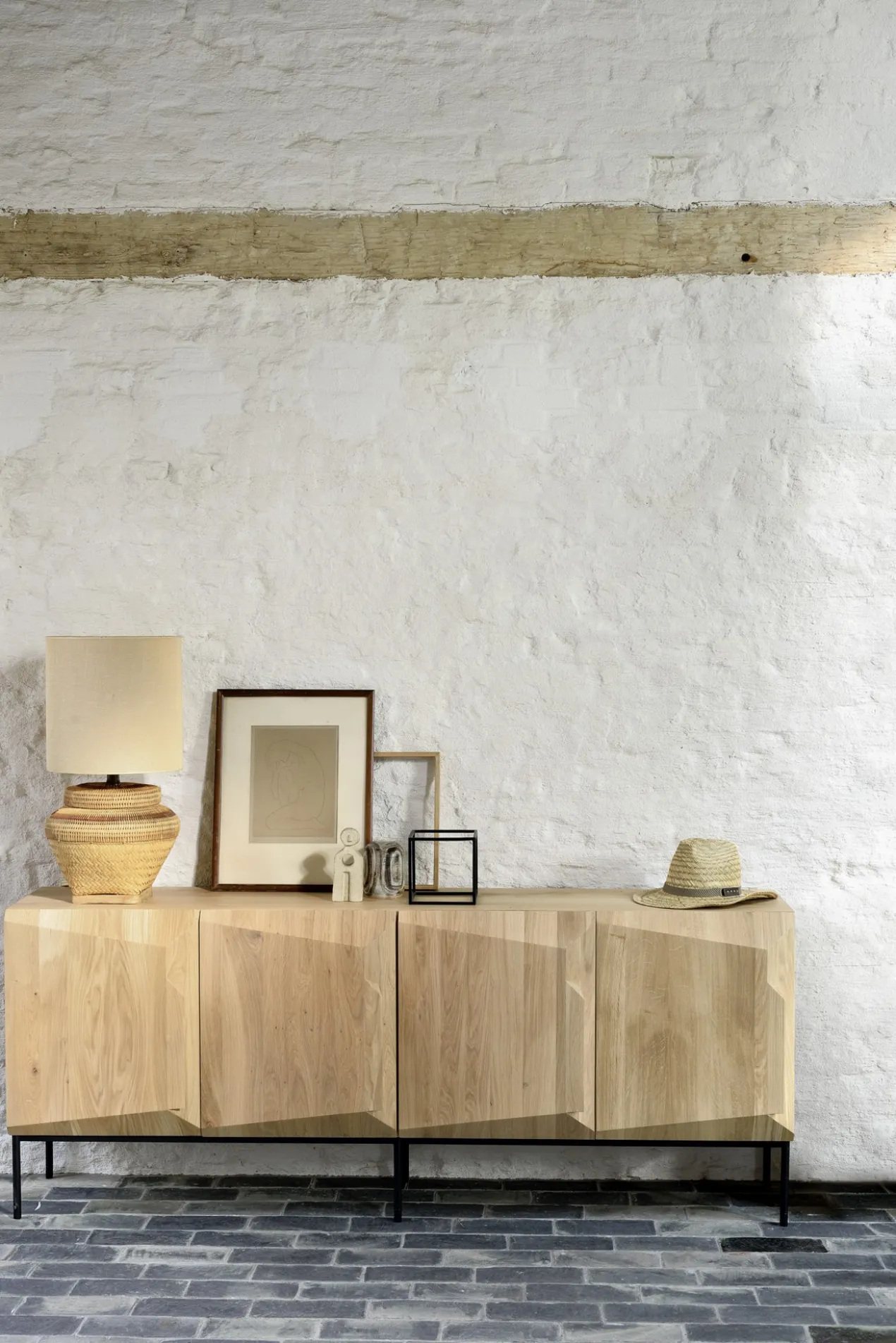 Dressoir Stairs - eiken - 200 cm