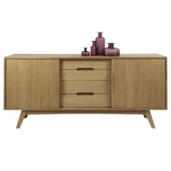 Dressoir Toby hout B180 x D44 x H84 cm