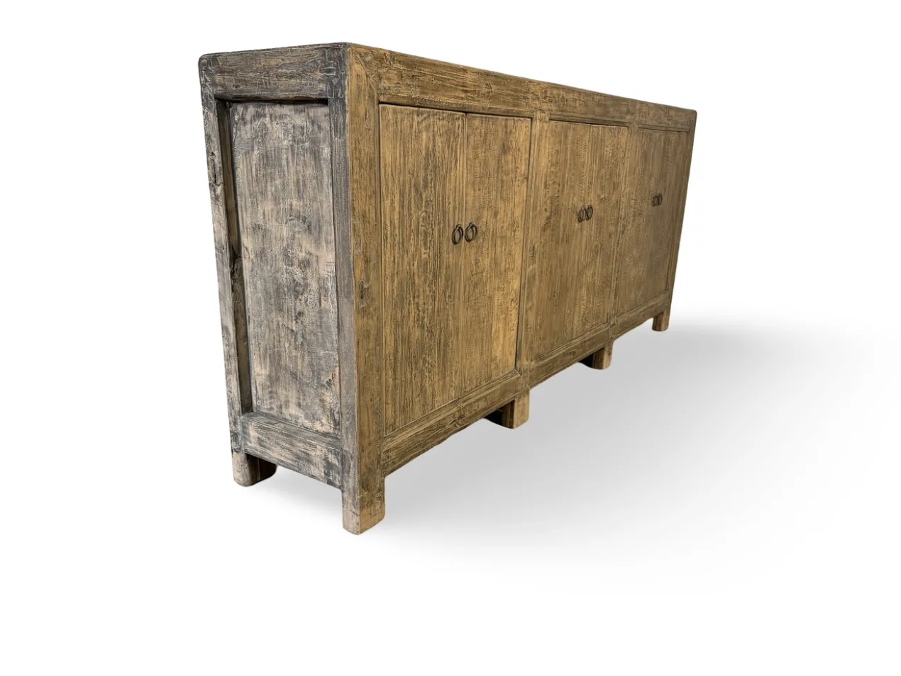 Dressoir uniek naturel 6 deurs Dressoir 6 deur naturel uniek