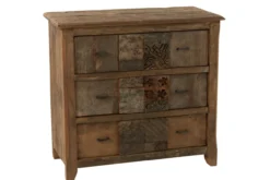 Dressoir verouderd hout bruin