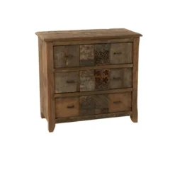 Dressoir verouderd hout bruin