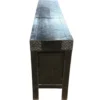 Dressoir zwart 4 deur noppen beslag