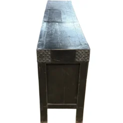 Dressoir zwart 4 deur noppen beslag