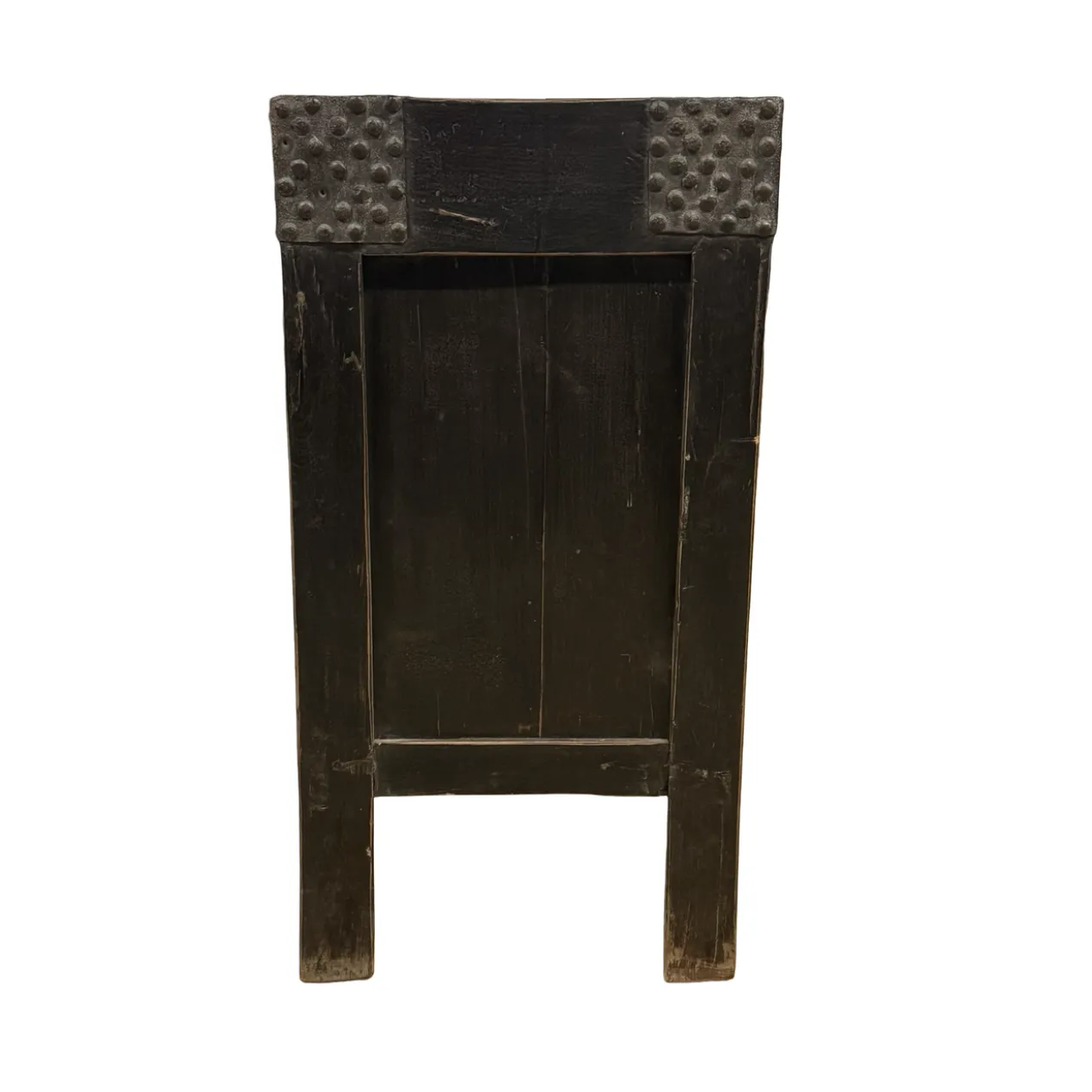 Dressoir zwart 4 deur noppen beslag