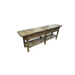 Dressoir zwart finish 4 la en plank uniek