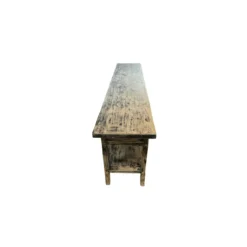 Dressoir zwart finish 4 la en plank uniek