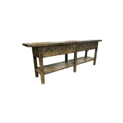 Dressoir zwart finish 4 la en plank uniek