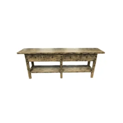 Dressoir zwart finish 4 la en plank uniek
