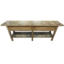 Dressoir zwart finish 4 la en plank uniek