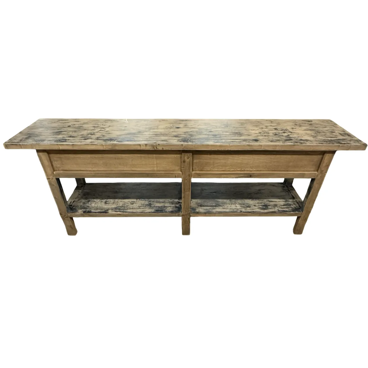 Dressoir zwart finish 4 la en plank uniek