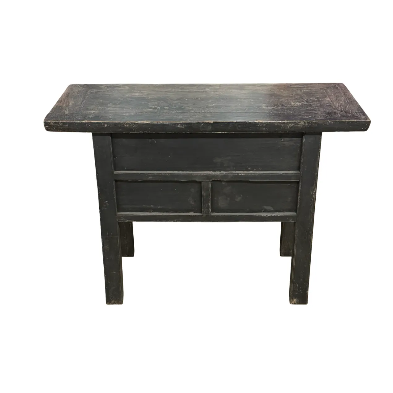 Dressoir zwart 3 la snijwerk uniek