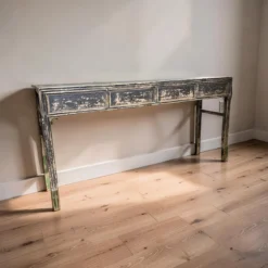Dressoir zwart 4la uniek 206x50 cm