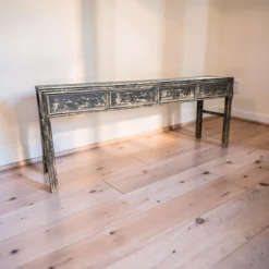 Dressoir zwart 4la uniek 206x50 cm