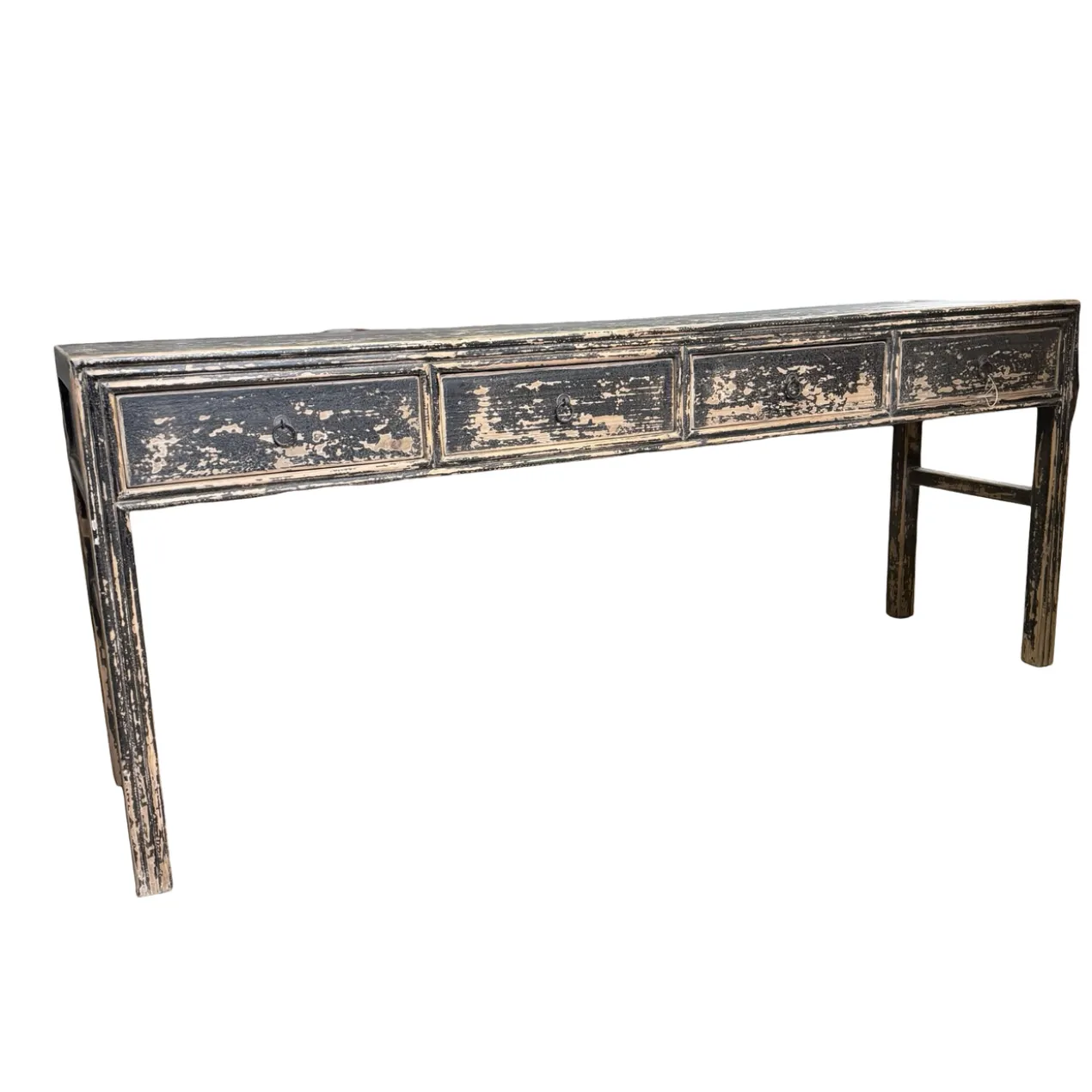 Dressoir zwart 4la uniek 206x50 cm