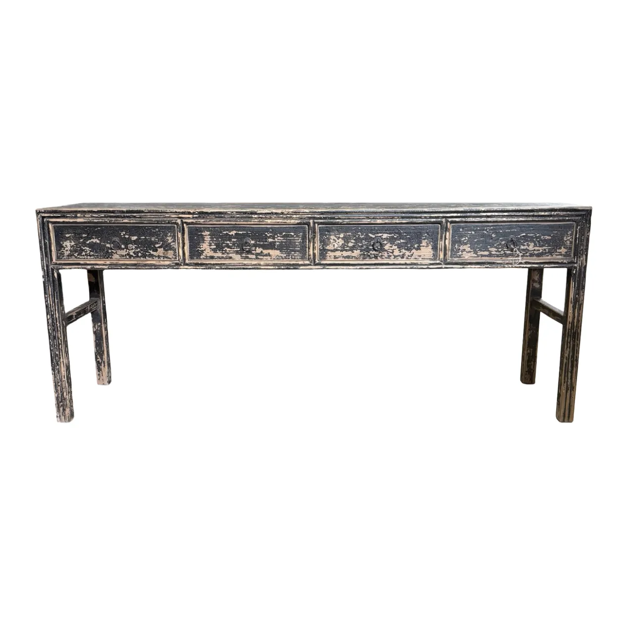 Dressoir zwart 4la uniek 206x50 cm