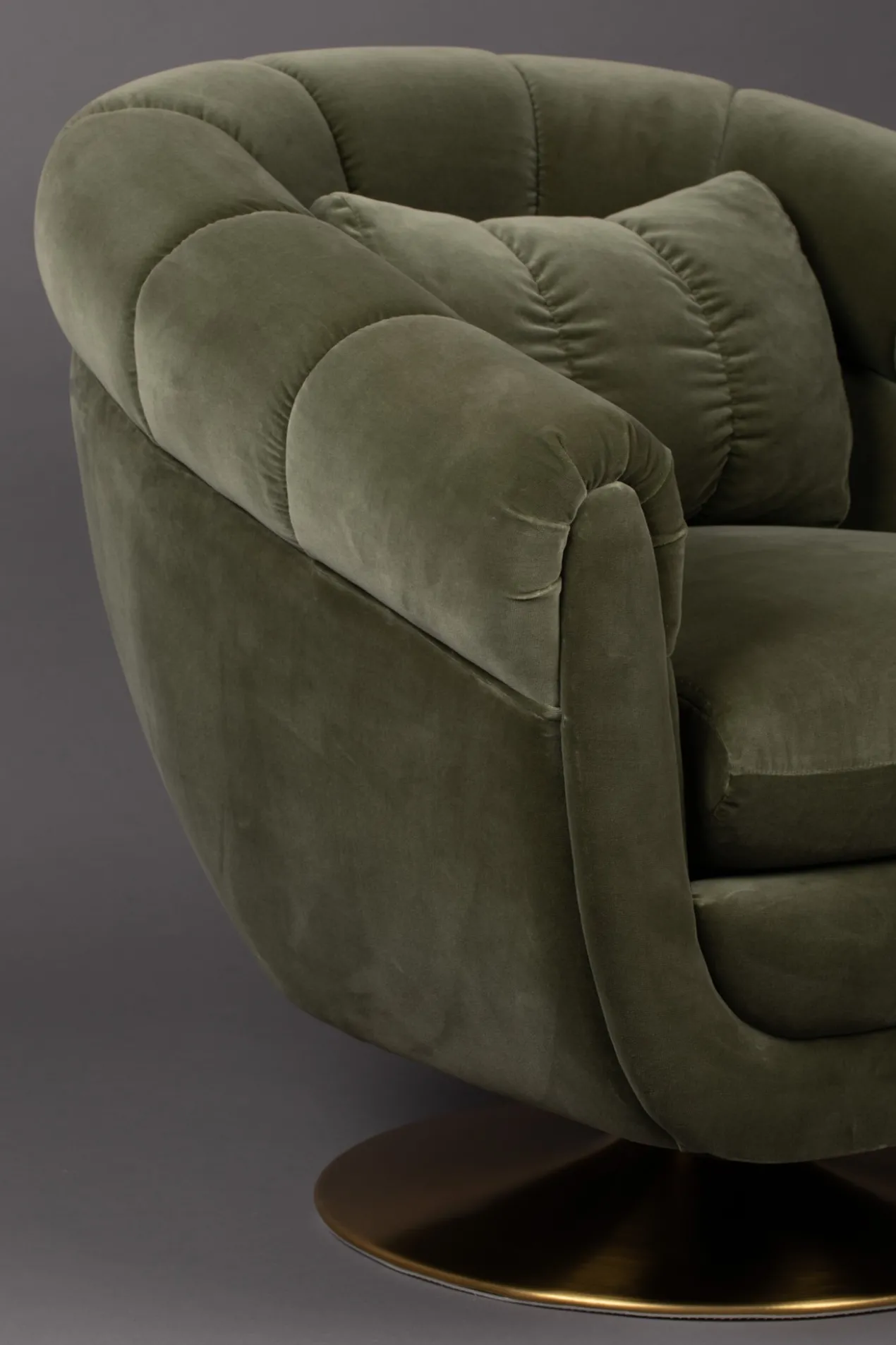 Dutchbone fauteuil Member Olive