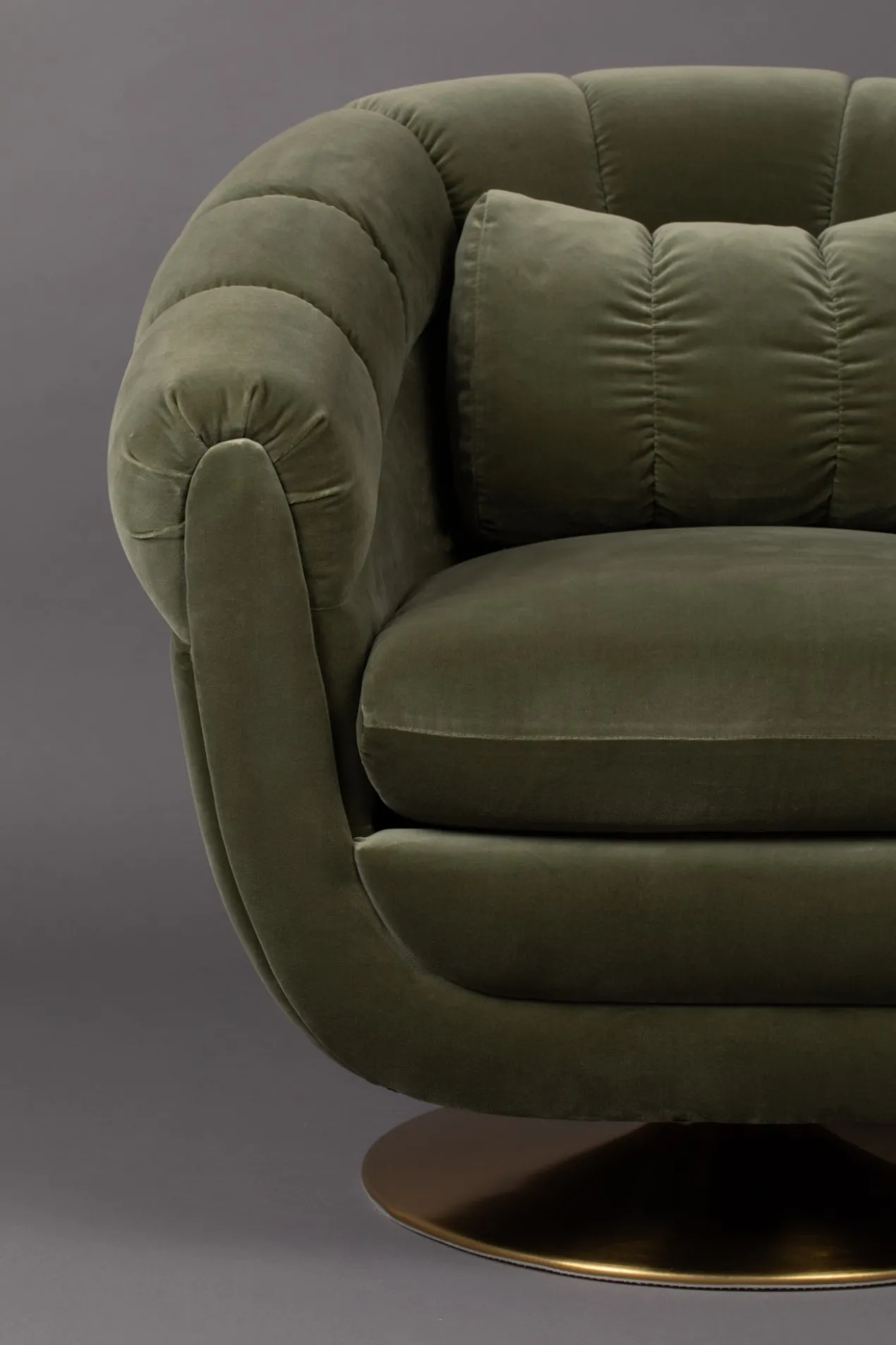 Dutchbone fauteuil Member Olive